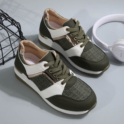 Sneakers Décontractées Femme Semelle Épaisse