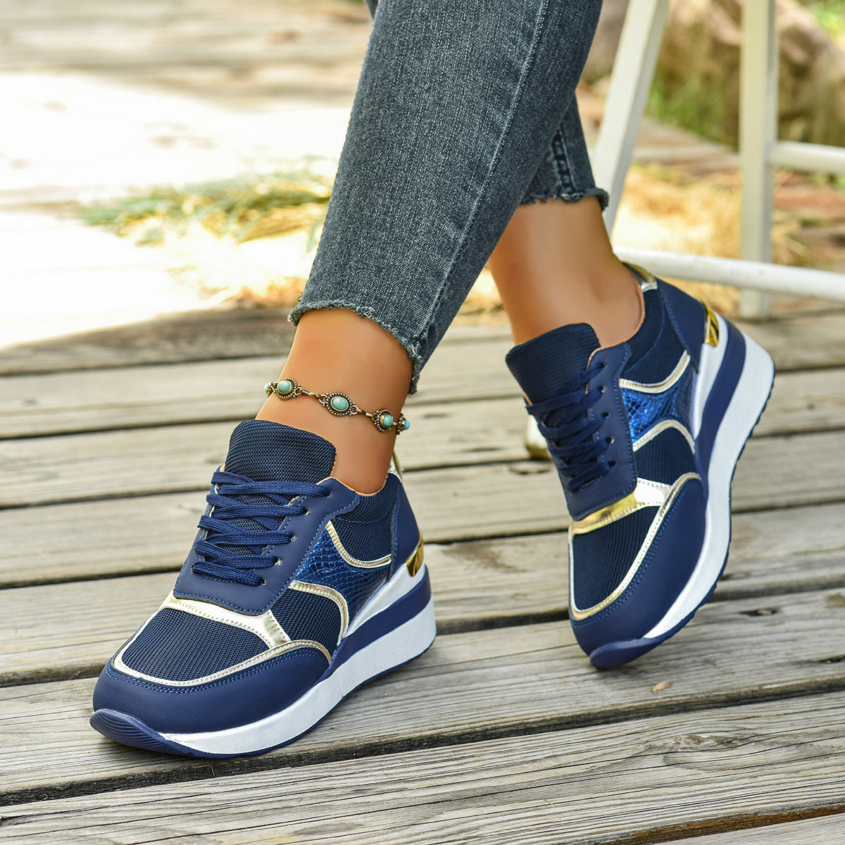 Baskets Femme Grande Taille Chic & Confort