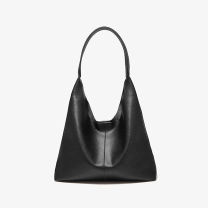 Sac à main en cuir de vachette de grande capacité pour femme