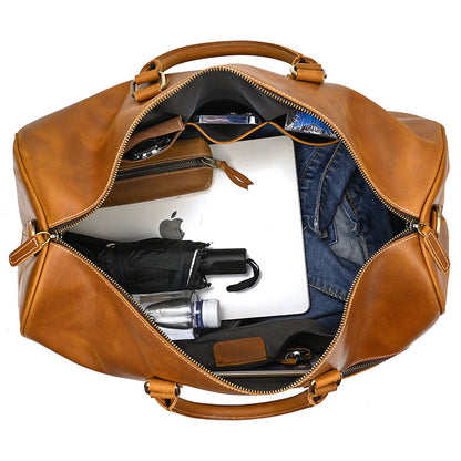 Sac de voyage rétro Crazy Horse – Élégance et grande capacité